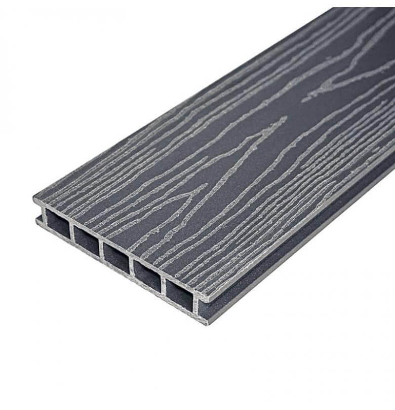 Террасная Доска ДПК Faynag Legno BAGNATO Графит 4 пог.м.