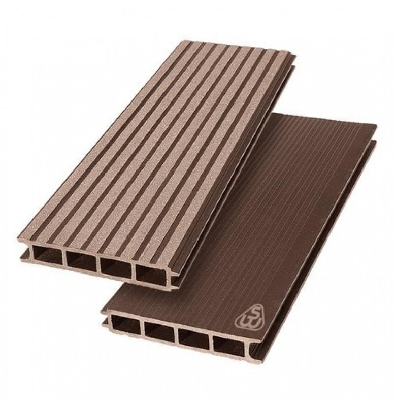 Террасная Доска ДПК SaveWood Standard Ulmus терракот 4 пог.м.